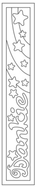 SandArt Individual Bookmarks (Large) (210mm x 37.5mm)