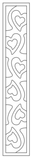 SandArt Individual Bookmarks (Large) (210mm x 37.5mm)