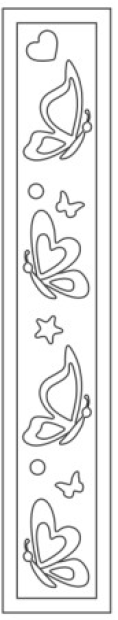 SandArt Individual Bookmarks (Large) (210mm x 37.5mm)