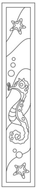 SandArt Individual Bookmarks (Large) (210mm x 37.5mm)