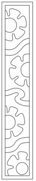 SandArt Individual Bookmarks (Large) (210mm x 37.5mm)