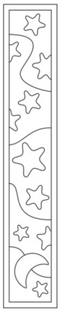SandArt Individual Bookmarks (Large) (210mm x 37.5mm)