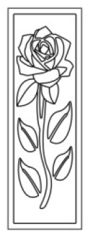 SandArt Individual Bookmarks (Small) (150mm x 52.5mm)