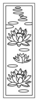 SandArt Individual Bookmarks (Small) (150mm x 52.5mm)