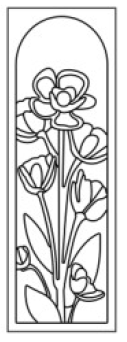 SandArt Individual Bookmarks (Small) (150mm x 52.5mm)