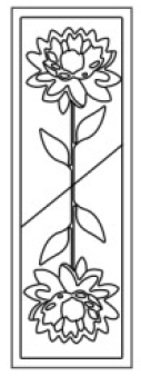 SandArt Individual Bookmarks (Small) (150mm x 52.5mm)