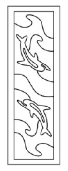 SandArt Individual Bookmarks (Small) (150mm x 52.5mm)