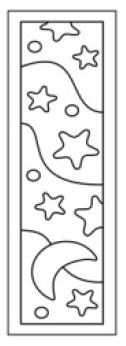 SandArt Individual Bookmarks (Small) (150mm x 52.5mm)