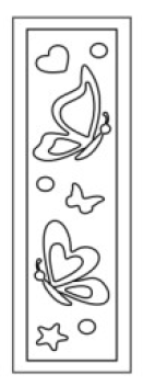 SandArt Individual Bookmarks (Small) (150mm x 52.5mm)