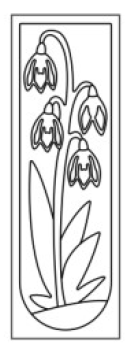 SandArt Individual Bookmarks (Small) (150mm x 52.5mm)