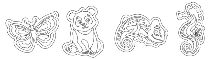 SandArt Fridge Magnet Packs