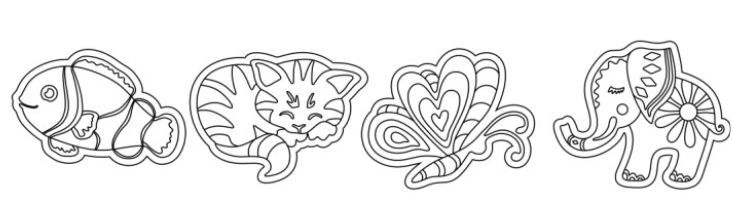 SandArt Fridge Magnet Packs