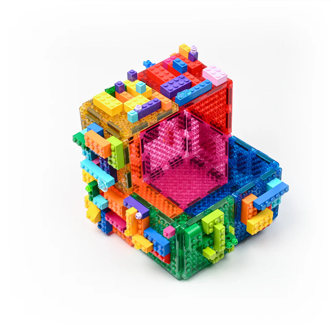 Imagimags Construction Set (Compatible with all regular sized Lego bricks)