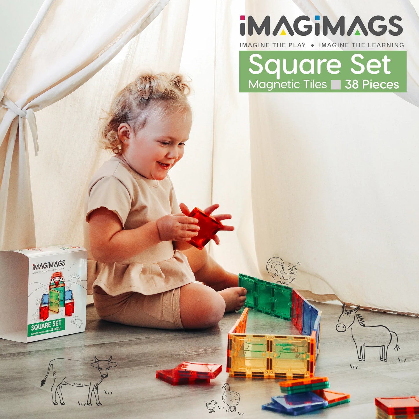 Imagimags Square Set
