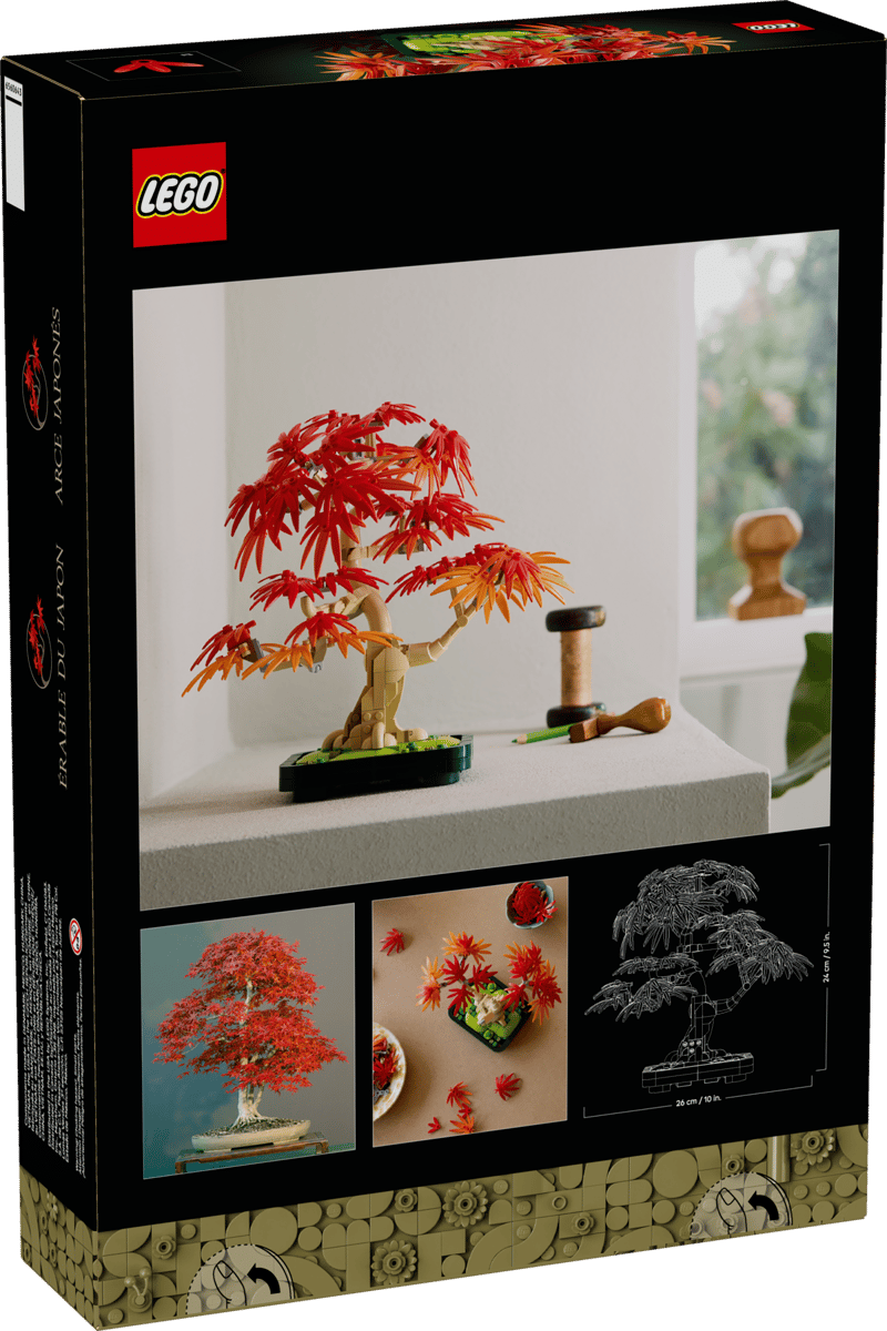 Lego Botanicals Japanese Red Maple Bonsai Tree (10348)
