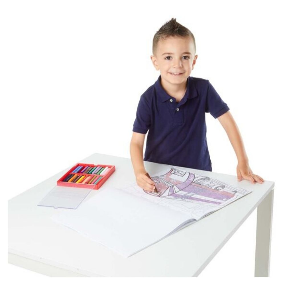 Melissa & Doug Jumbo Coloring Pad Vehicles