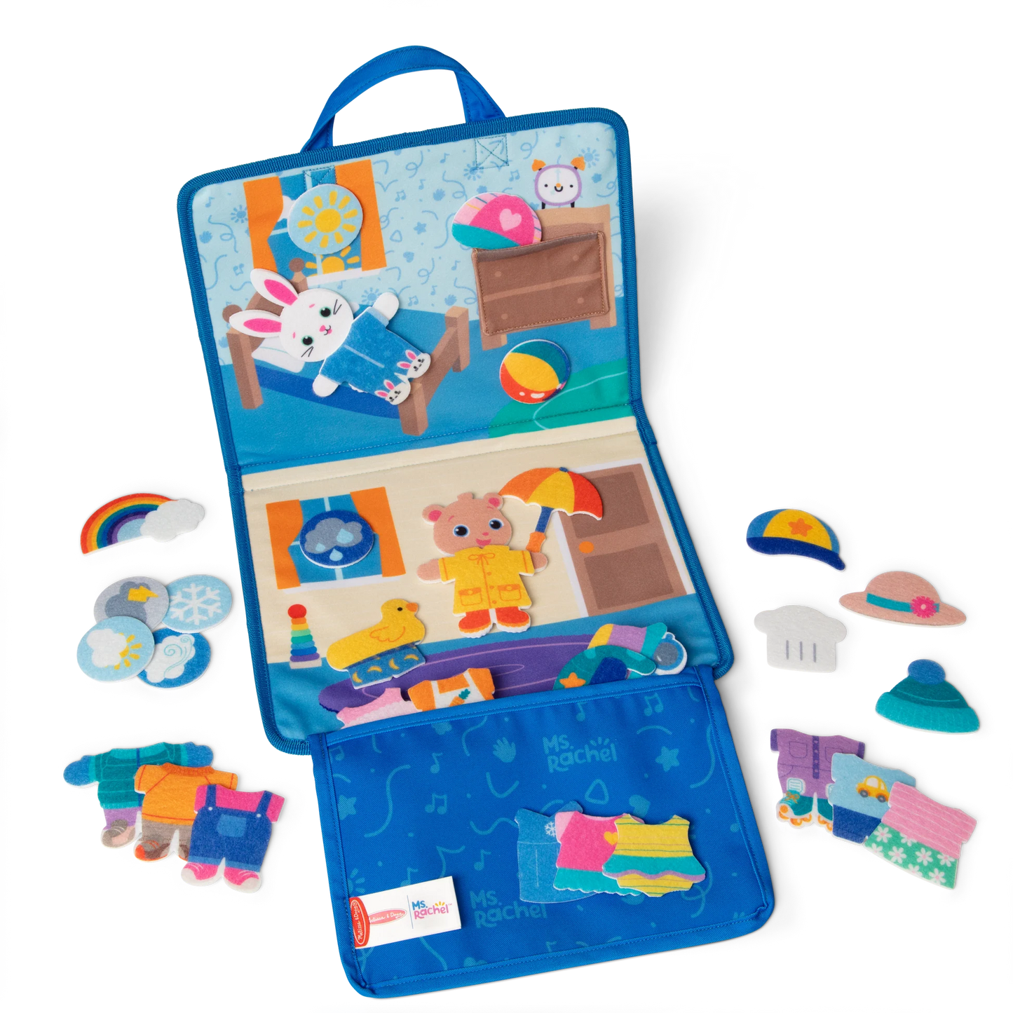 Ms Rachel What to Wear Felt Activity Board 6074476