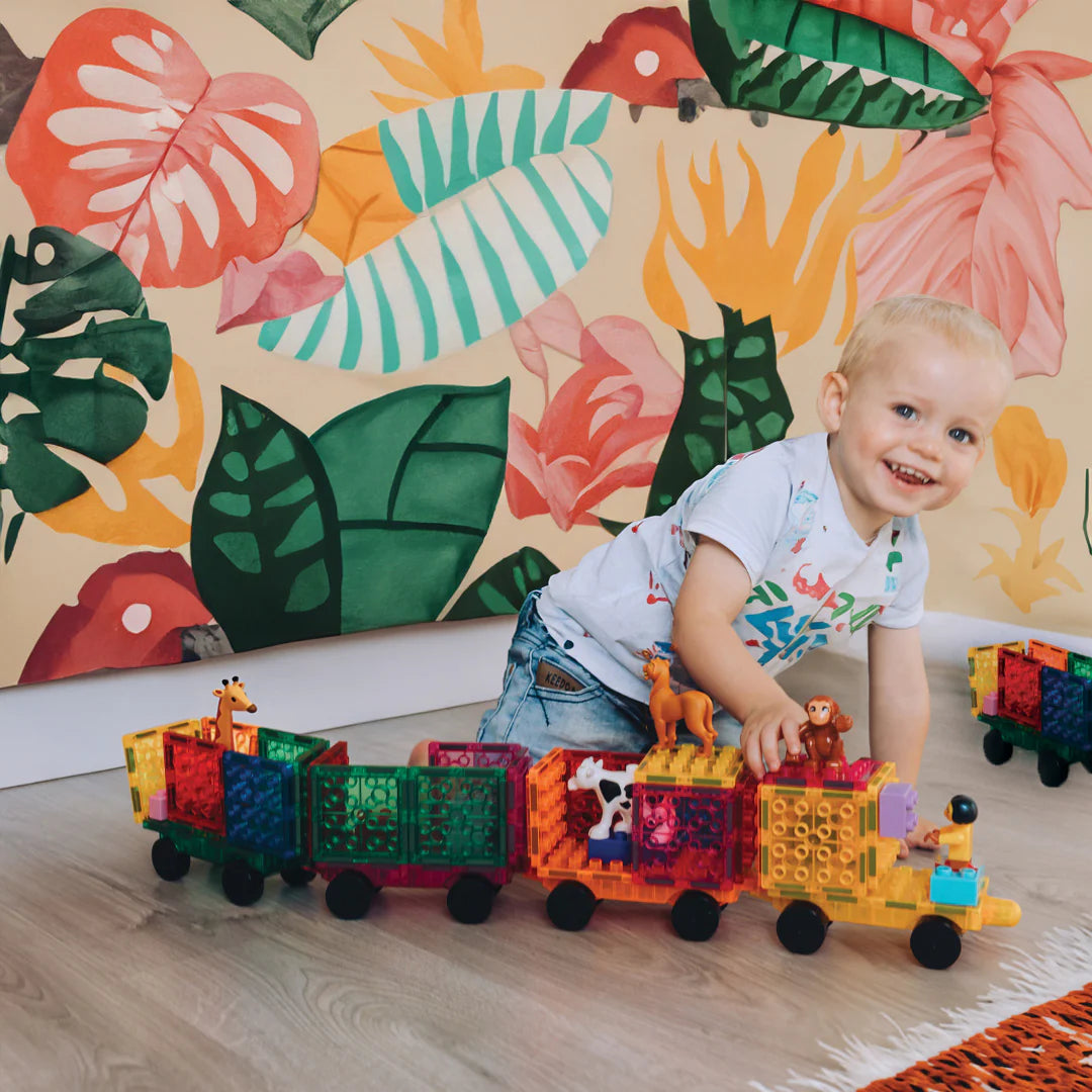 Imagimags Train Set (Compatible with all Lego Duplo Blocks)