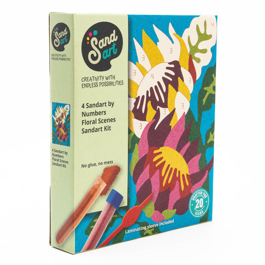 SandArt by Numbers Floral Scenes