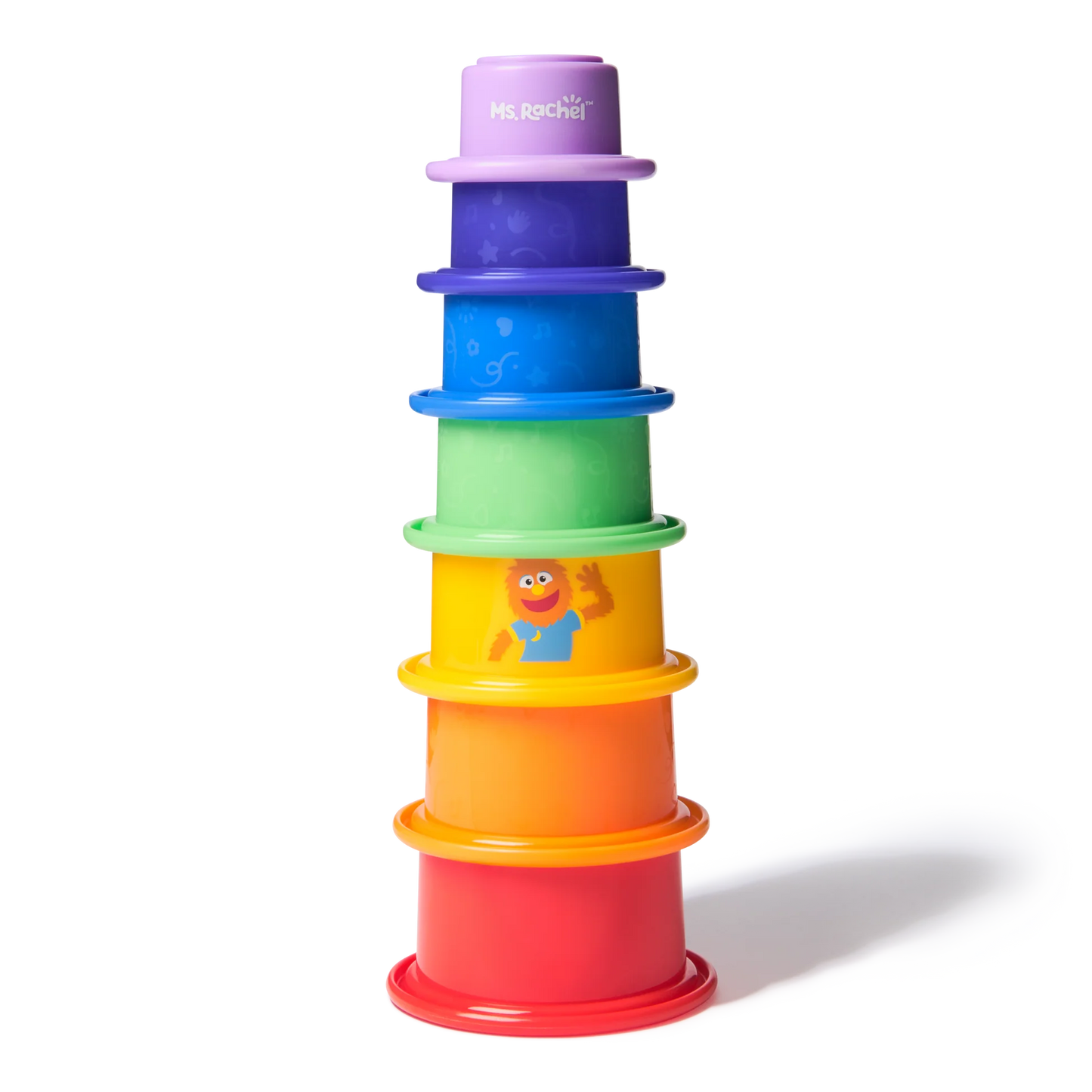 Ms Rachel Rainbow Stacking Cups 6073617