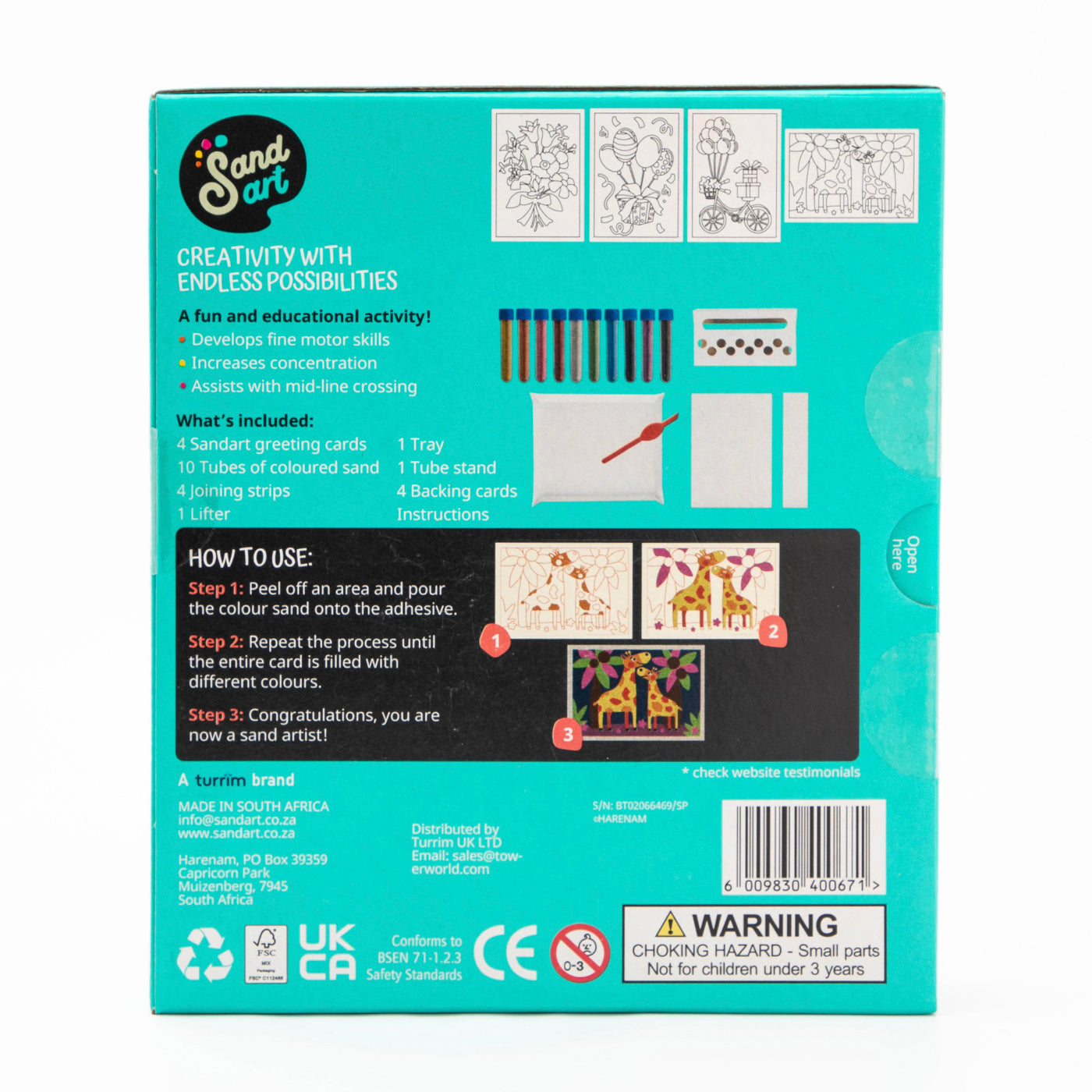 SandArt Craft Range - Greeting Cards
