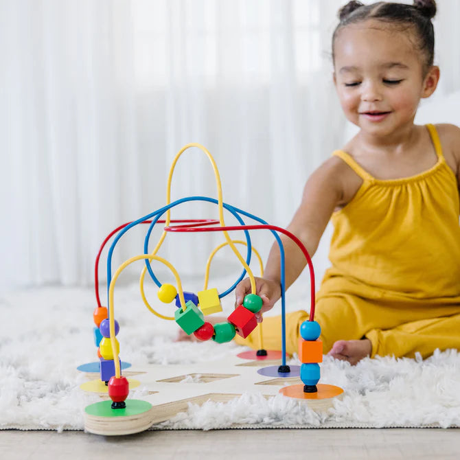 Melissa & Doug Classic Toy Wooden Bead Maze 2281