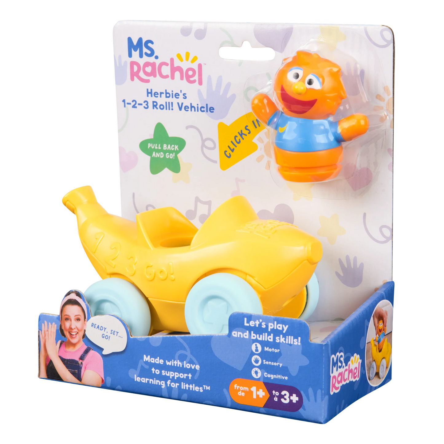 Ms. Rachel Herbie's 1-2-3 Roll! Vehicle 6075087