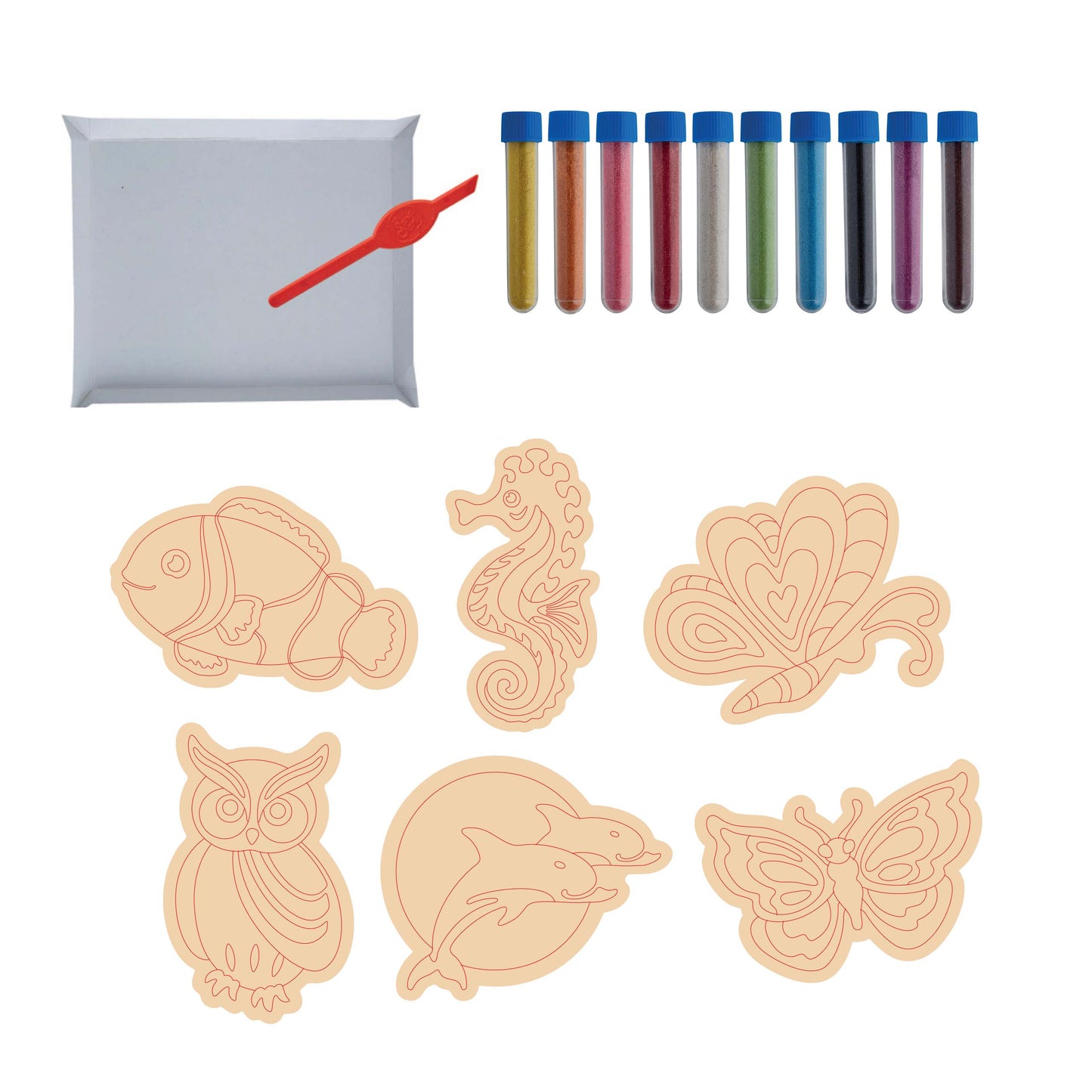 SandArt Craft Range - Fridge Magnets