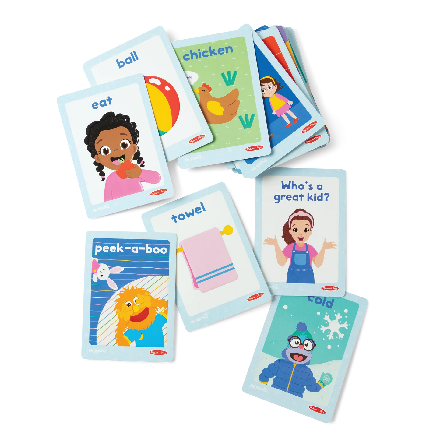 Ms Rachel First Word Sensory Cards 6074477