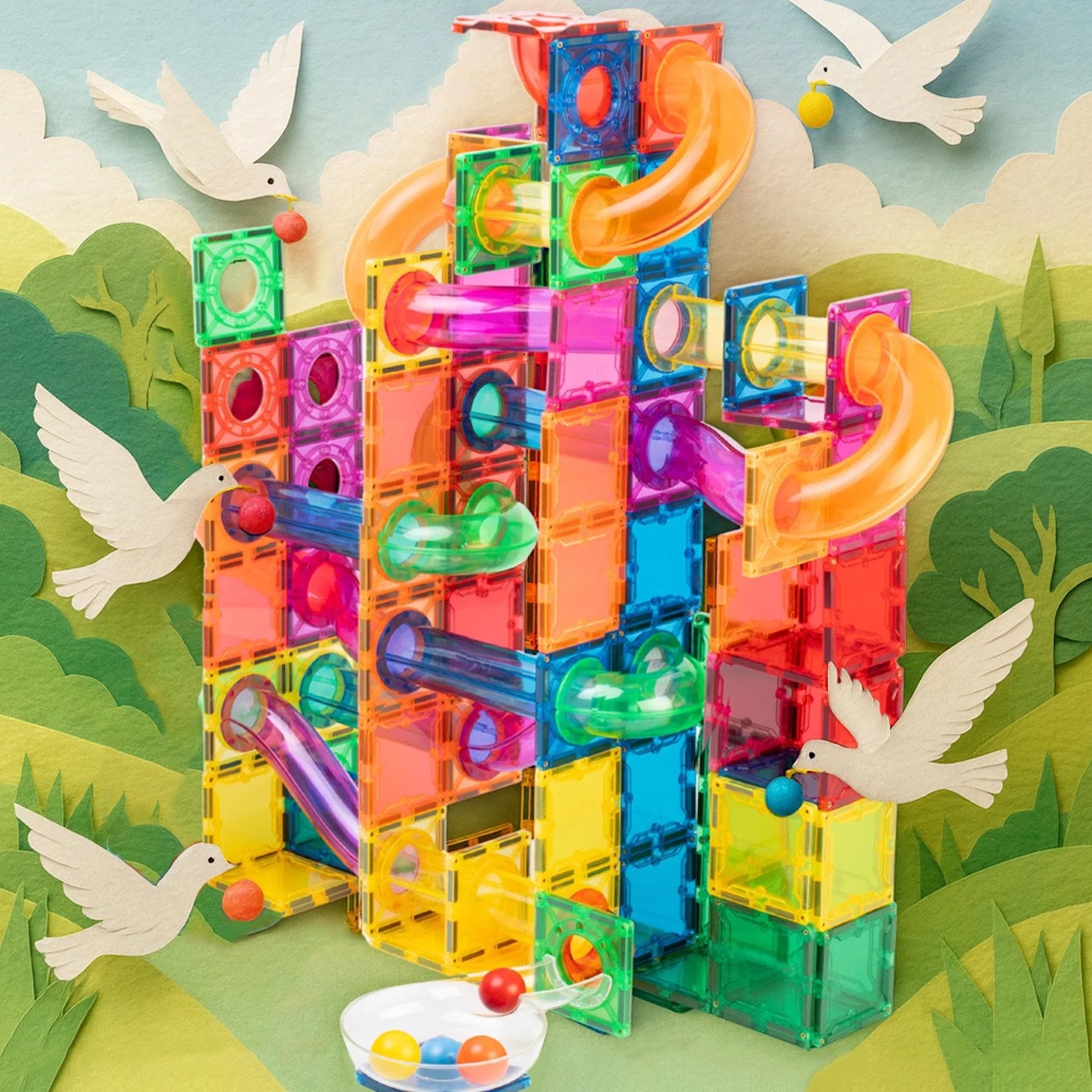 Imagimags Marble Run Set