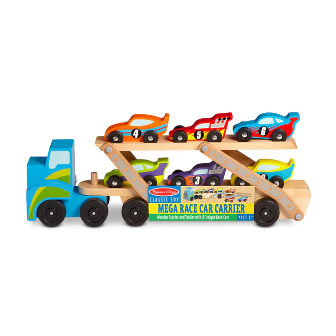 Melissa & Doug Mega Race Car Carrier 2759