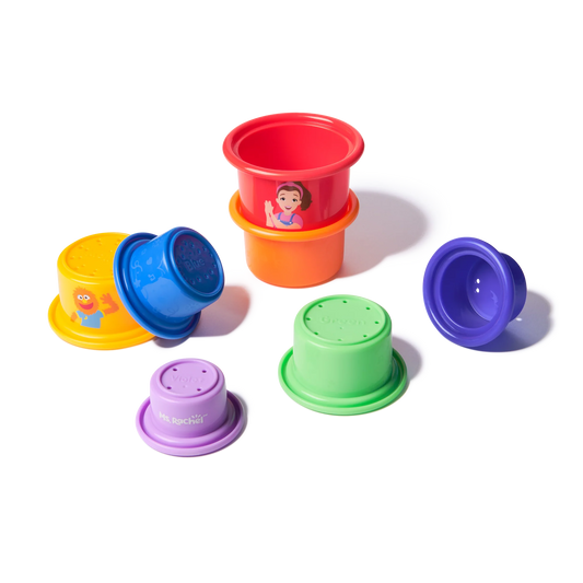 Ms Rachel Rainbow Stacking Cups 6073617