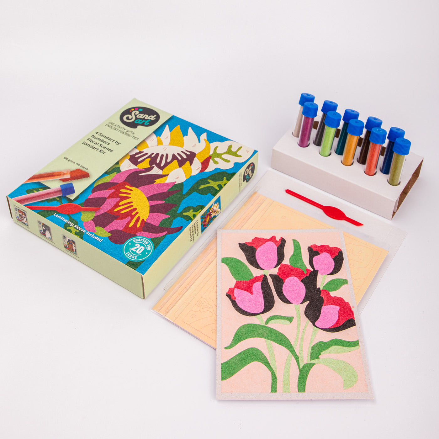 SandArt by Numbers Floral Scenes