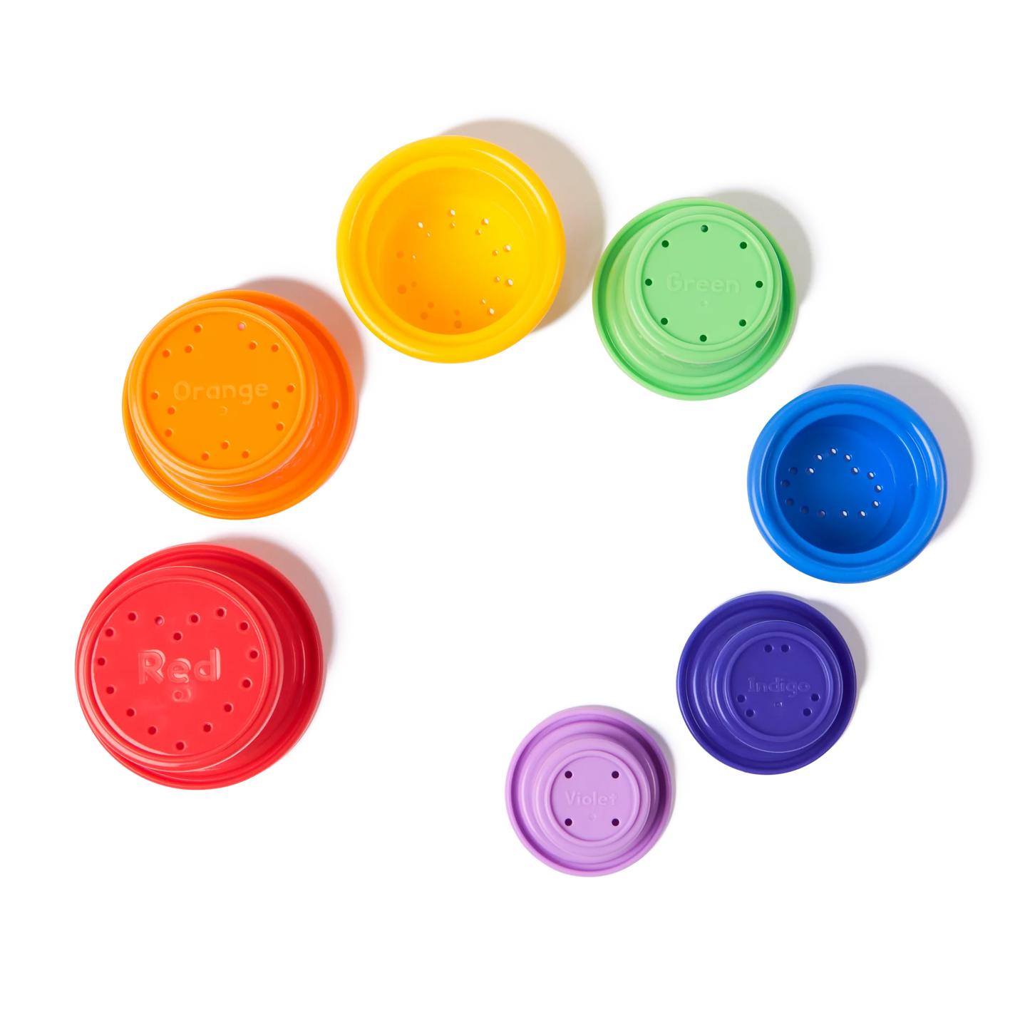 Ms Rachel Rainbow Stacking Cups 6073617
