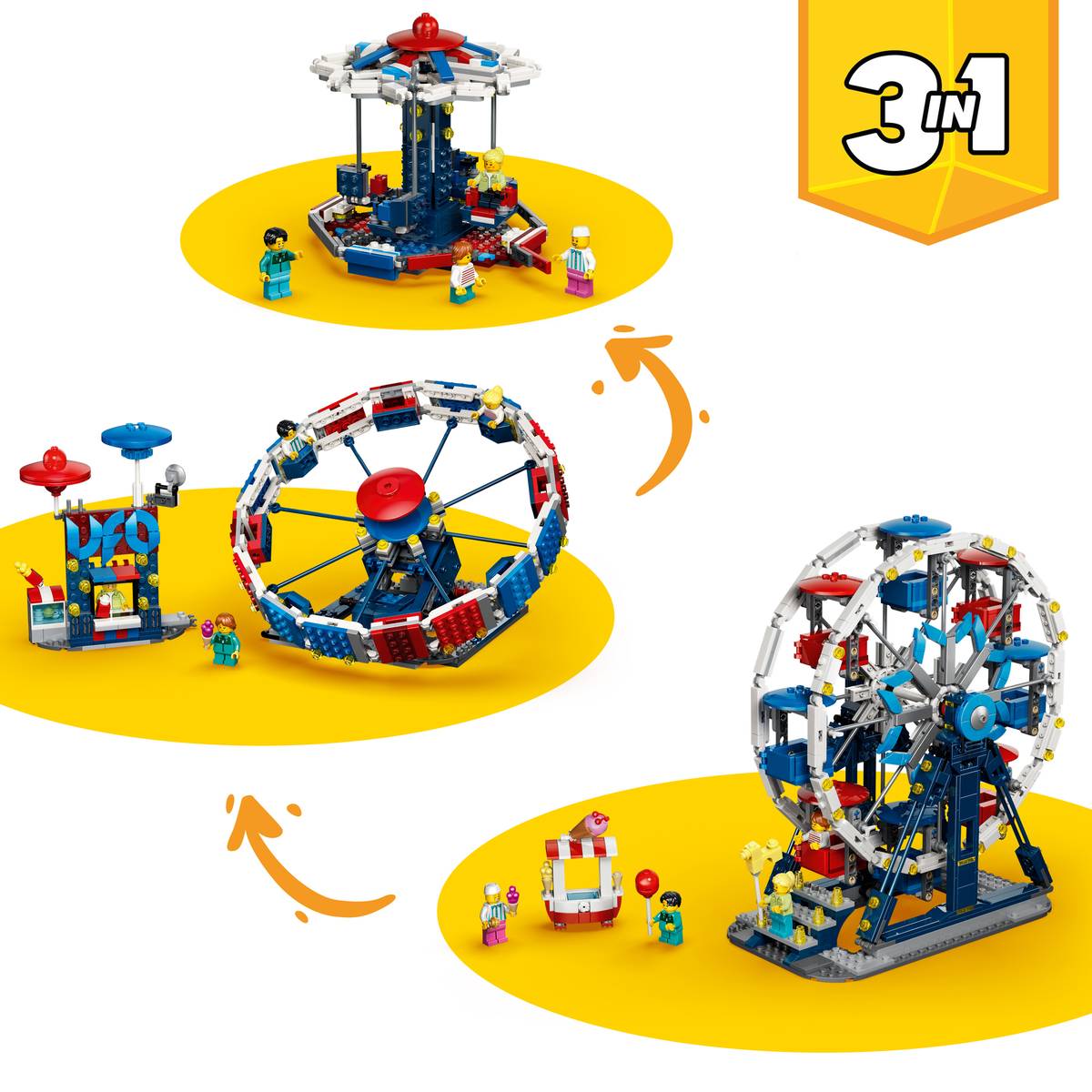 Lego Creator 3-in-1 Iconic Ferris Wheel (31389)