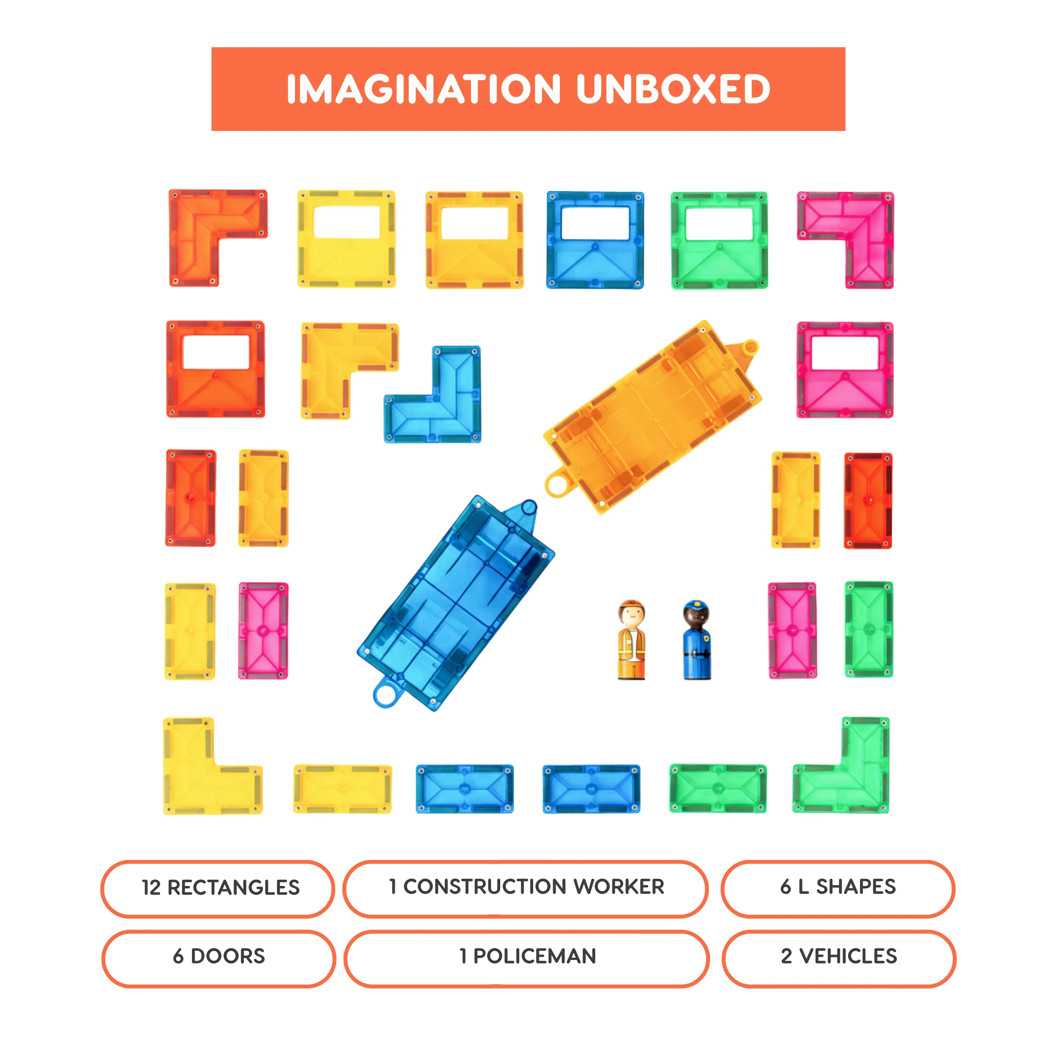 Imagimags Vehicle Set