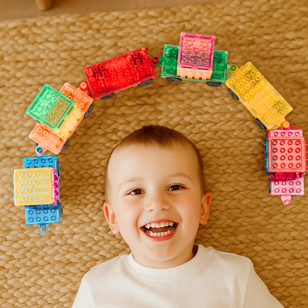 Imagimags Train Set (Compatible with all Lego Duplo Blocks)