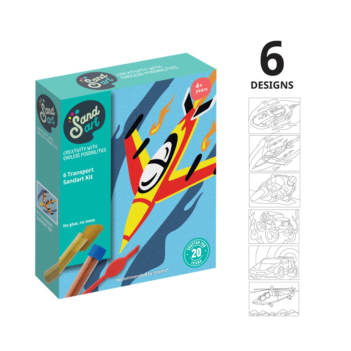 SandArt Six Pack - Transport