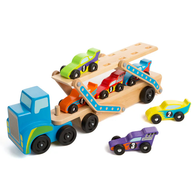Melissa & Doug Mega Race Car Carrier 2759