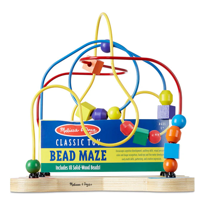 Melissa & Doug Classic Toy Wooden Bead Maze 2281