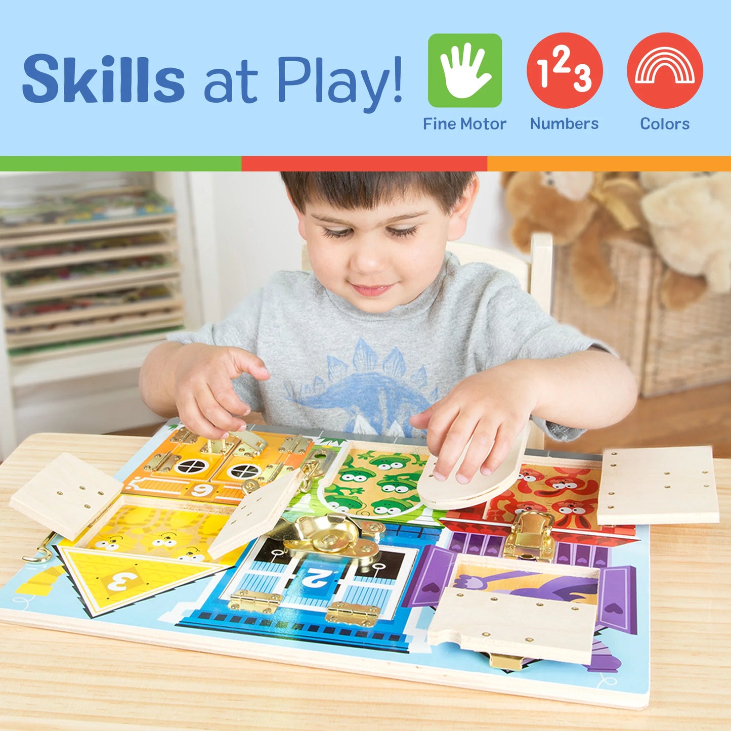Melissa & Doug Latches Board (3785)