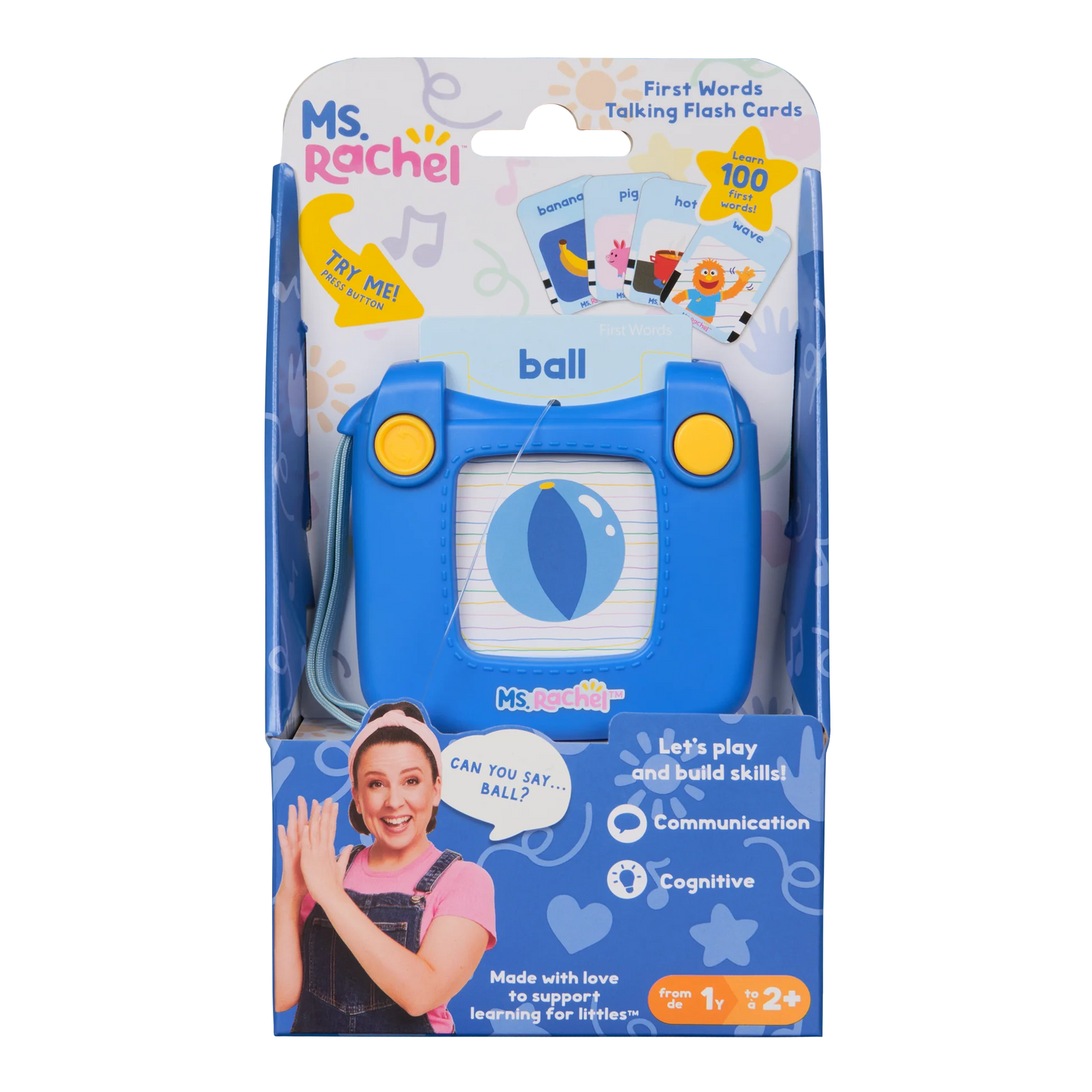 Ms Rachel First Words Talking Flash Cards 6073247