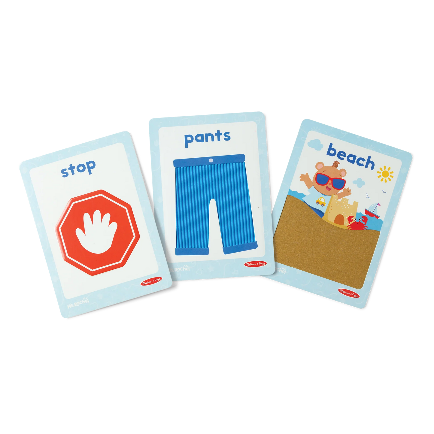 Ms Rachel First Word Sensory Cards 6074477