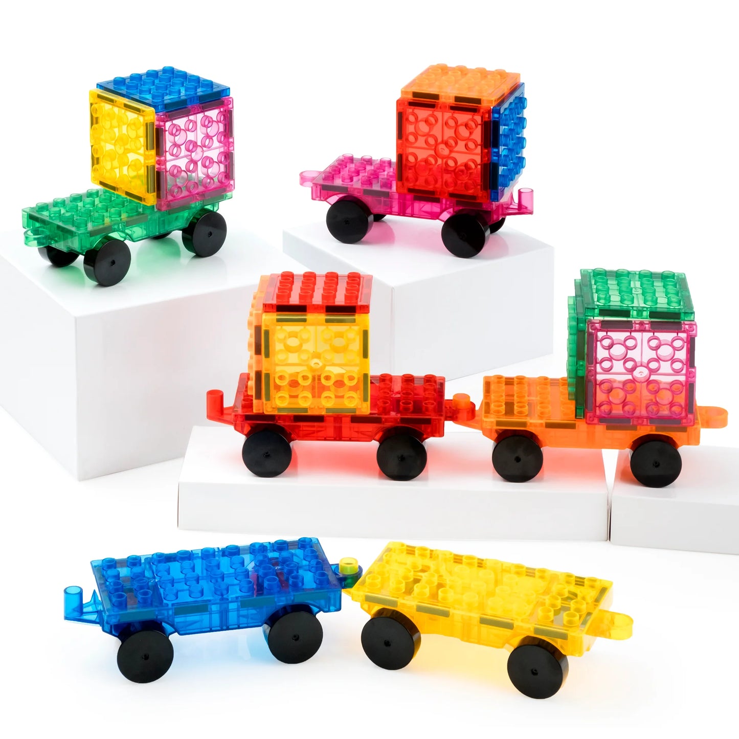 Imagimags Train Set (Compatible with all Lego Duplo Blocks)