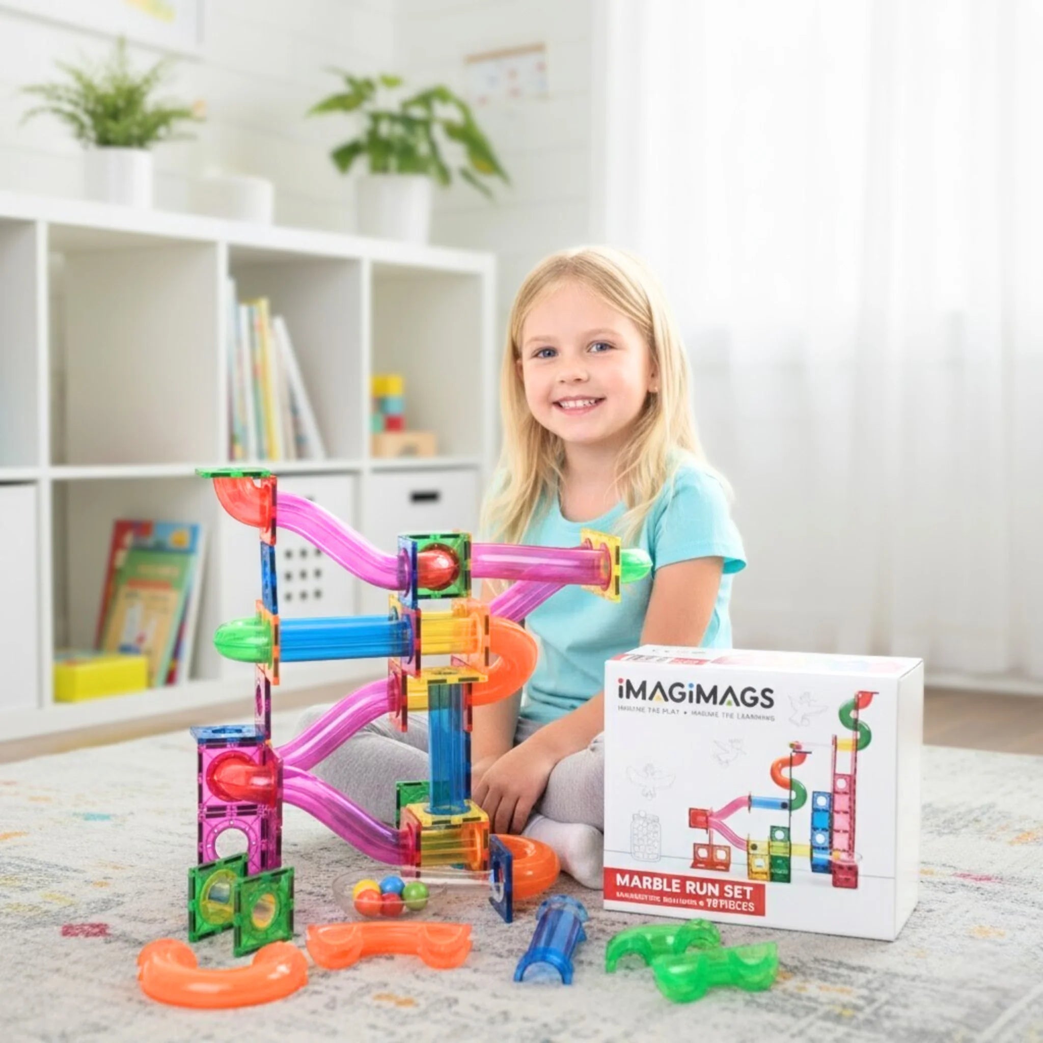 Imagimags Marble Run Set