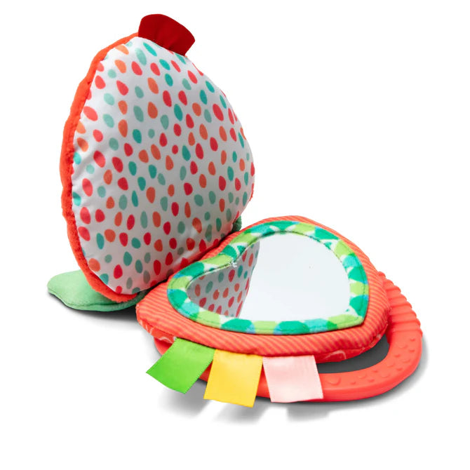 Melissa & Doug Peek-a-Boo Berry Take-Along Toy (Strawberry Take-Along Toy) 50742