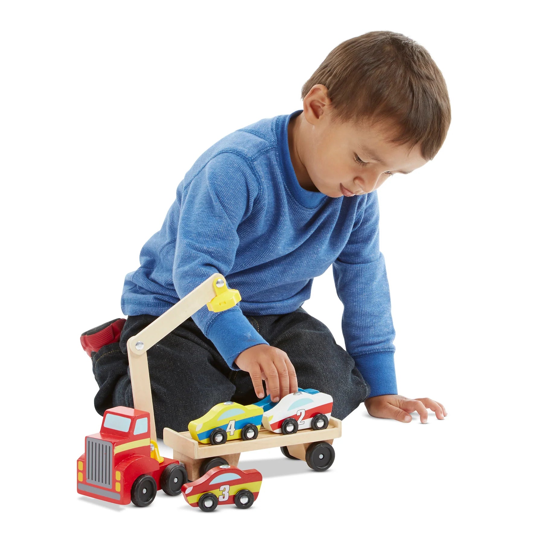 Melissa & Doug Magnetic Car Loader