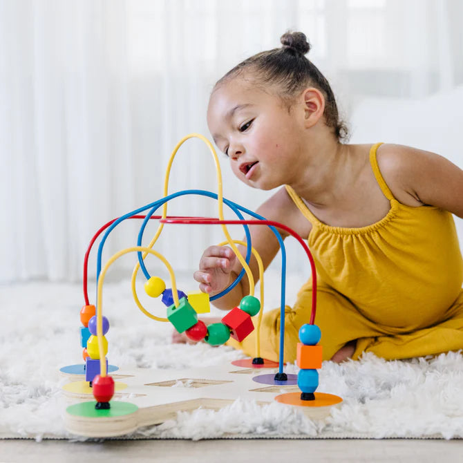 Melissa & Doug Classic Toy Wooden Bead Maze 2281