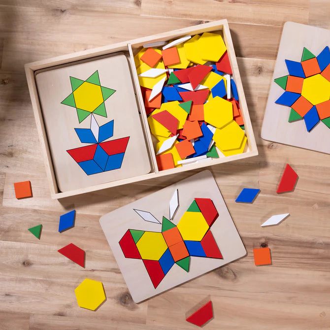 Melissa & Doug Pattern Blocks and Boards