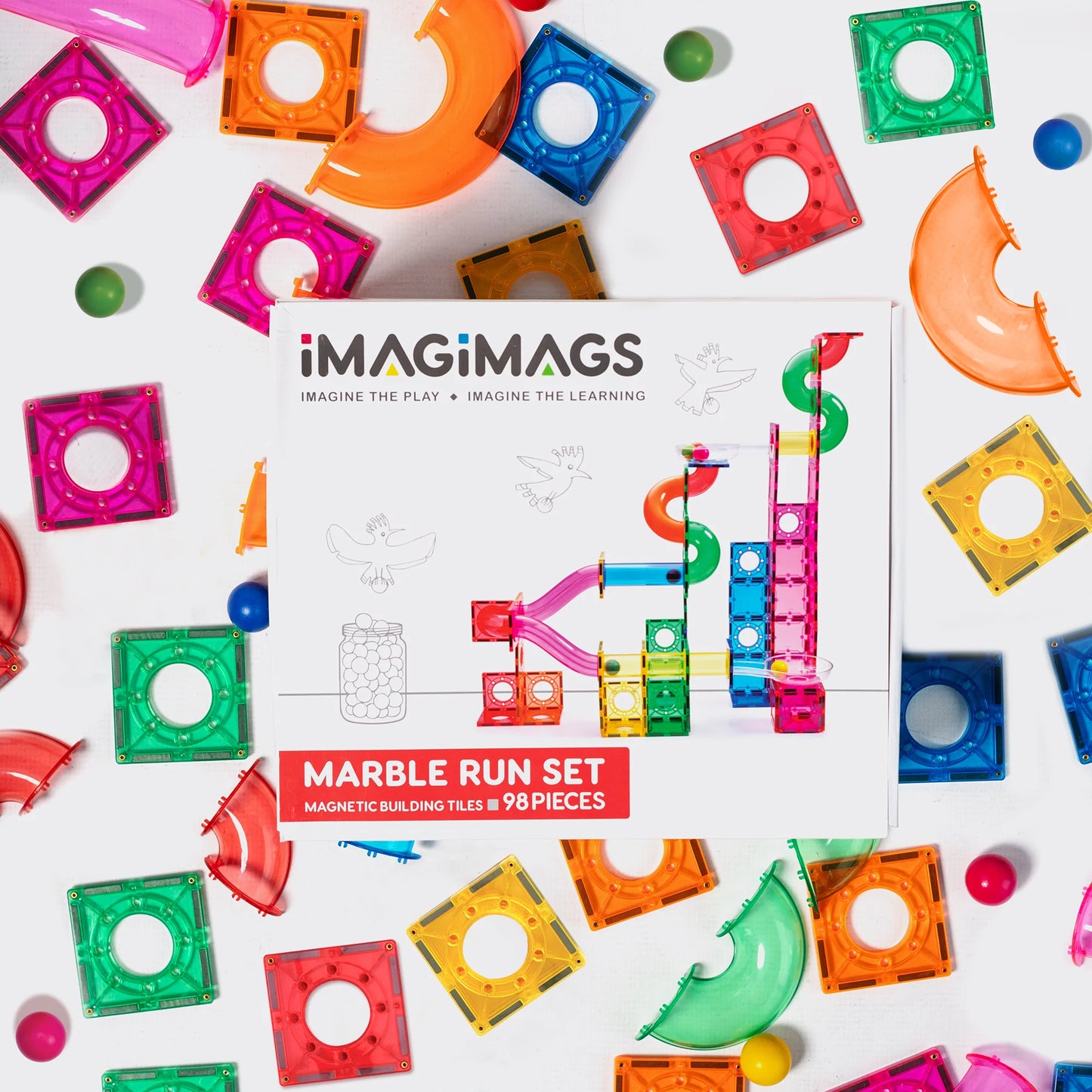 Imagimags Marble Run Set